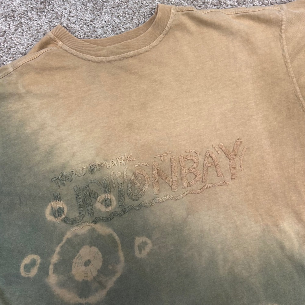 Vintage UnionBay‎ Tie Dye Tshirt Men Size BIG (Measurements) Skater Grunge